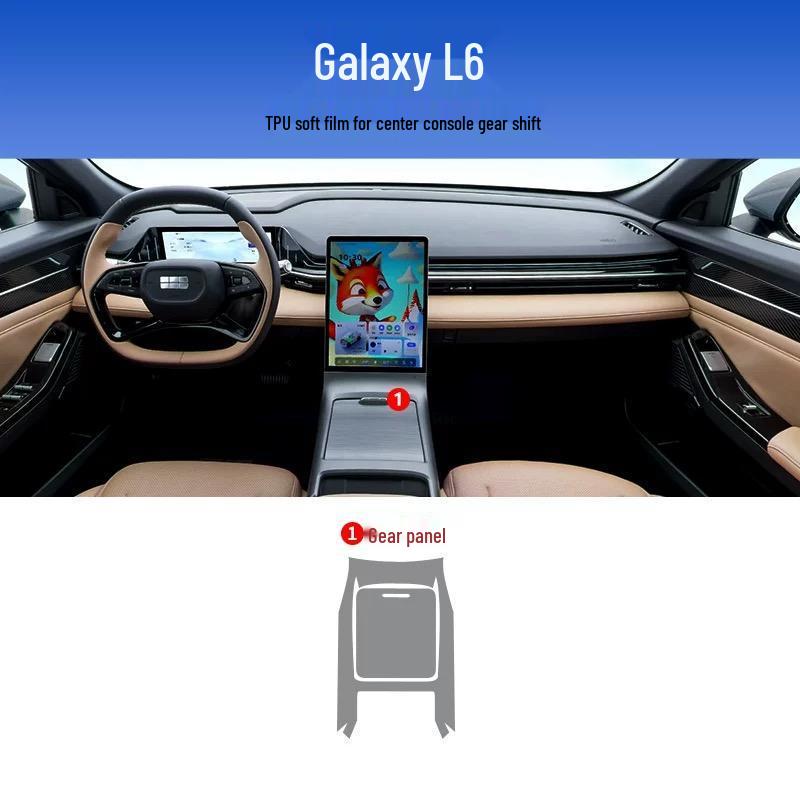 Geely Galaxy L6 Innenraum Schutzfolie für Navigation & Konsole