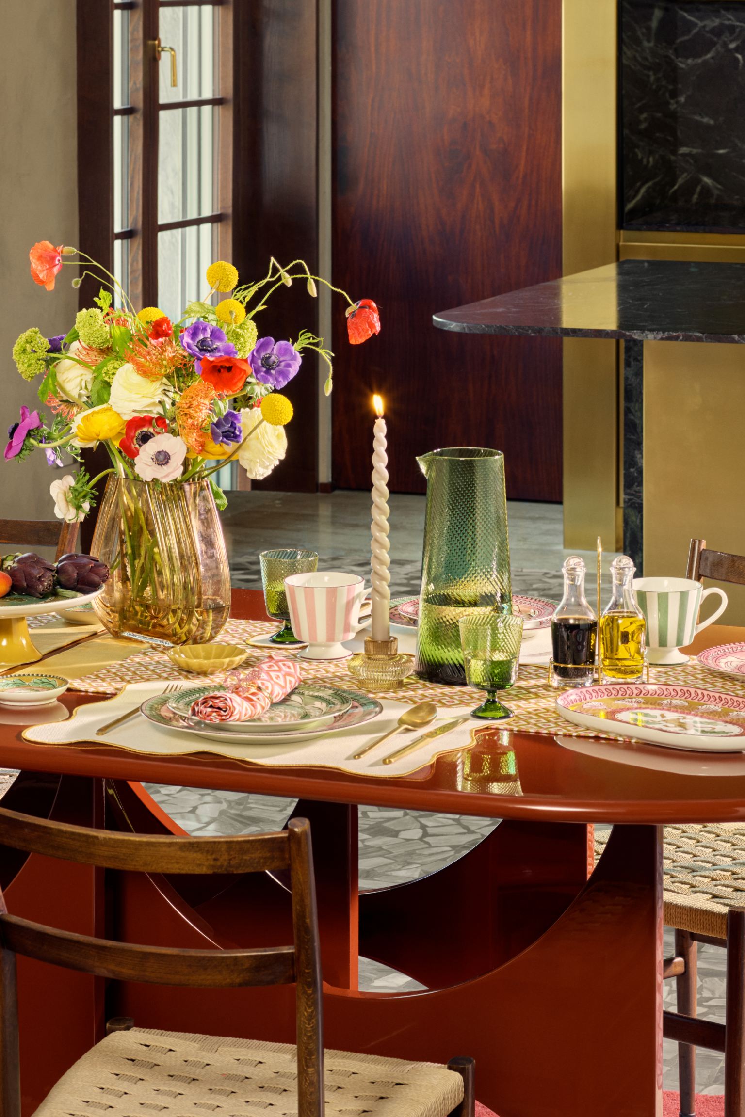 

Стеклянный графин