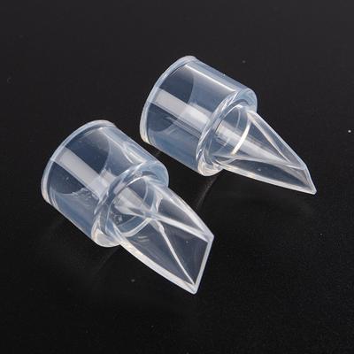 2 Peças Válvula Bico de Pato Cor Sólida Proteção Contra Refluxo Bomba Tira Leite Peças Bomba Tira Leite Silicone Bico para Alimentação de Bebê Acessórios Bomba Tira Leite Manual/Elétrica