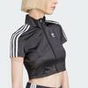 adidas טופ שרוול קצר טרנינג אדיקולור לנשים שרוול ארוך שחור בגדי רחוב לנשים JD0277