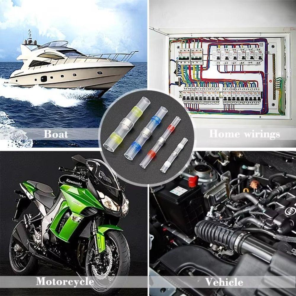 Heat Shrink Terminals Insulating Heat Shrinkable Sleeve Waterproof PE Wiring Terminal Solder Sleeve