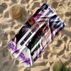 Grand Theft Auto Customize Text Beach Towel Super Soft Microfiber Quickdry Fabric Suitable for Swimming Gym Camping Yoga Vacation