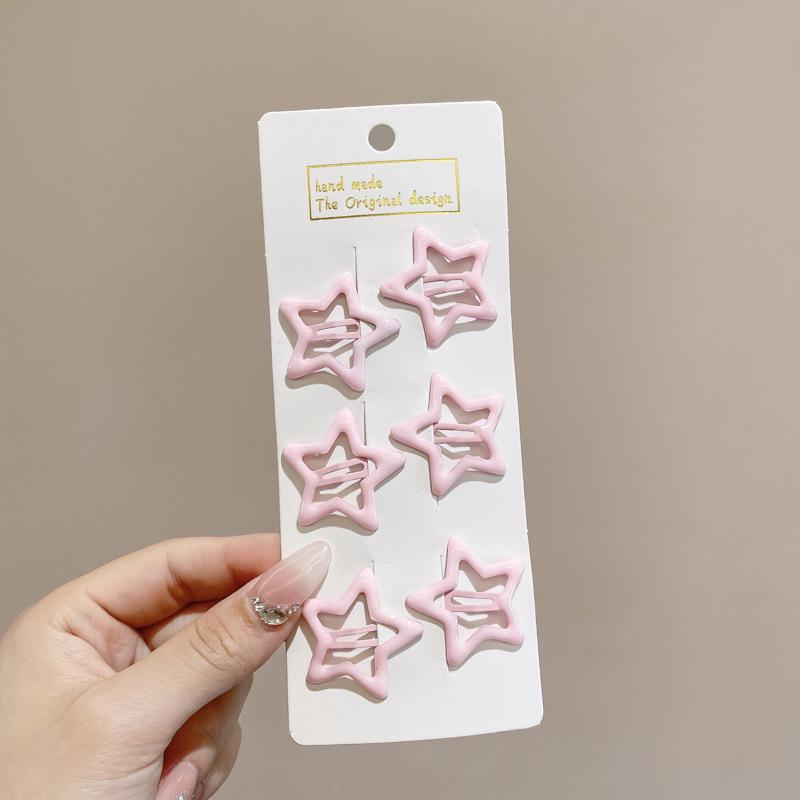 Dopamine Color Bangs Hair Clip Sideburns for Kids & Women - Duckbill Hairpin Headwear