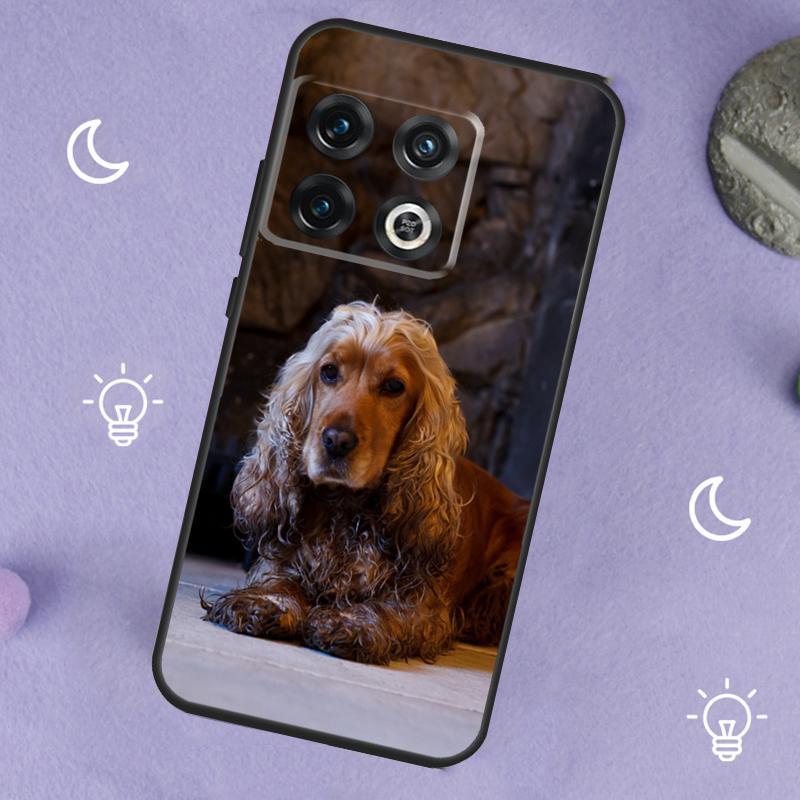 Cocker Spaniel Dog For OnePlus 15 13 12 11 13R 12R 10R 13T 10T 8T Case For OnePlus Nord 5 CE 3 2 4 Lite N20 N30
