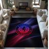 Rangers FC Soccer Football Pattern Soft Area Rug Non Slip Indoor Floor Carpet Sports Decor Mat for Bedroom