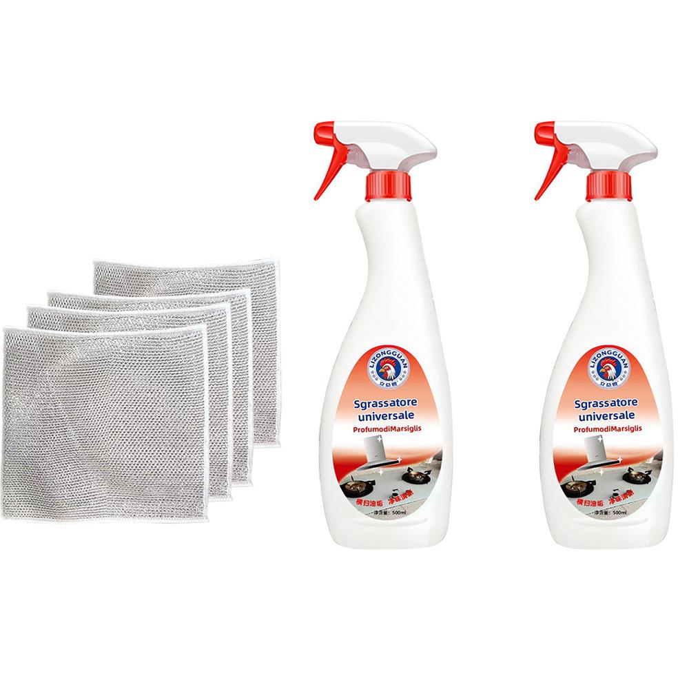 Powerful Oil Stain Remover Multi-functional Kitchen Heavy Oil Stain Cleaner You Use It On Everything it Really Works Everywhere