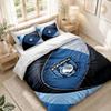Bedding Set 1 Duvet Cover 2 Pillowcases Atalanta FC Print Bedroom Home Decoration