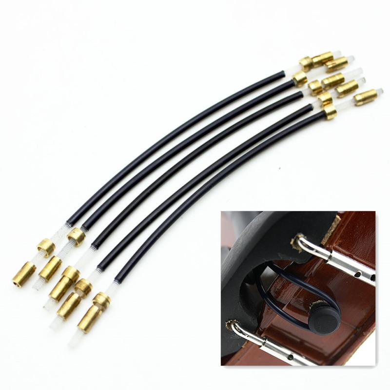 5 Pcs Professional Violin Tailgut Tailcord Violin Nylon End Rope for 4/4 3/4 Fiddle Violin Accessories