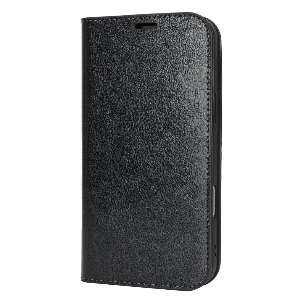 For iPhone 17 Pro Max Case Crazy Horse Texture Split Leather Wallet Phone Cover