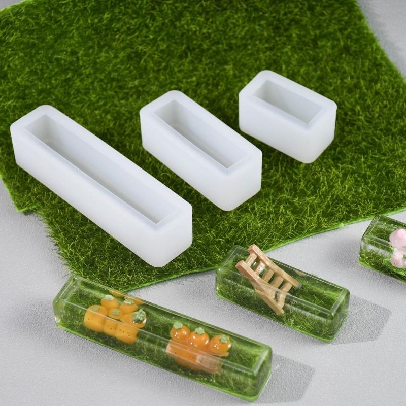 Silicone Resin Molds for Jewelry Soap Dried Flower Ornament Specimen Ornament Making Exploy Casting Molds DIY Handmade