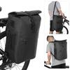 3 In 1 Waterproof Bike Pannier Bicycle Rear Rack Bag Backpack Shoulder Bag Outdoor Cycle Commuting Bag Pack with Laptop