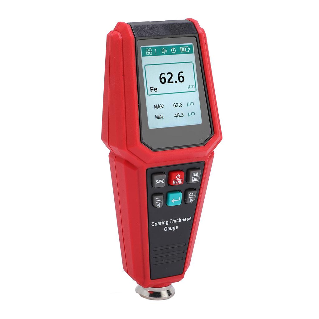 Coating Thickness Gauge Digital Car Paint Tester High Accuracy Automatic Meter HT616