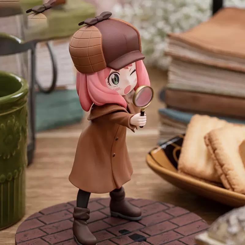 15CM Anime Anya Forger Figure Gekijouban Spy × Family Code White Kawayi Cute Model Toy Gift Collection Set Toy Action Figure