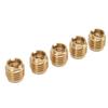 5 Pcs Beer Tap Handle Beer Tap Handles Manual Install Nuts for 3/8in‑16 UNC External Thread