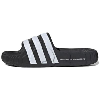 Adilette 22 Slide Schwarz Weiß Unisex Sneaker Core-Black Cloud-White IF3670