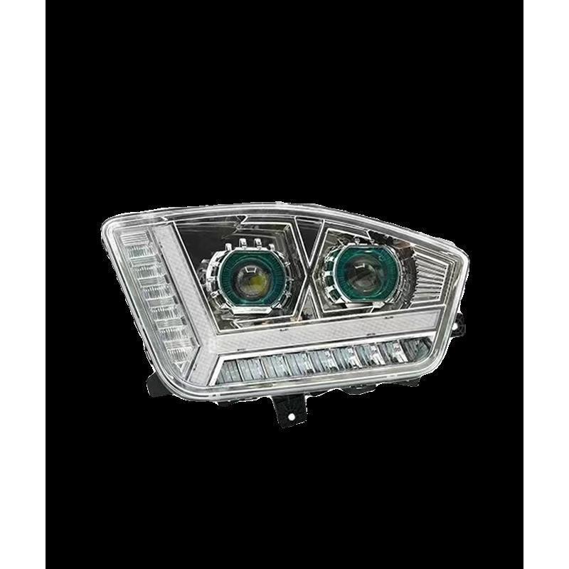 OMAN EST H5 Dual Lens LED Headlight Super Bright Spotlight with Flowing Turn Signal