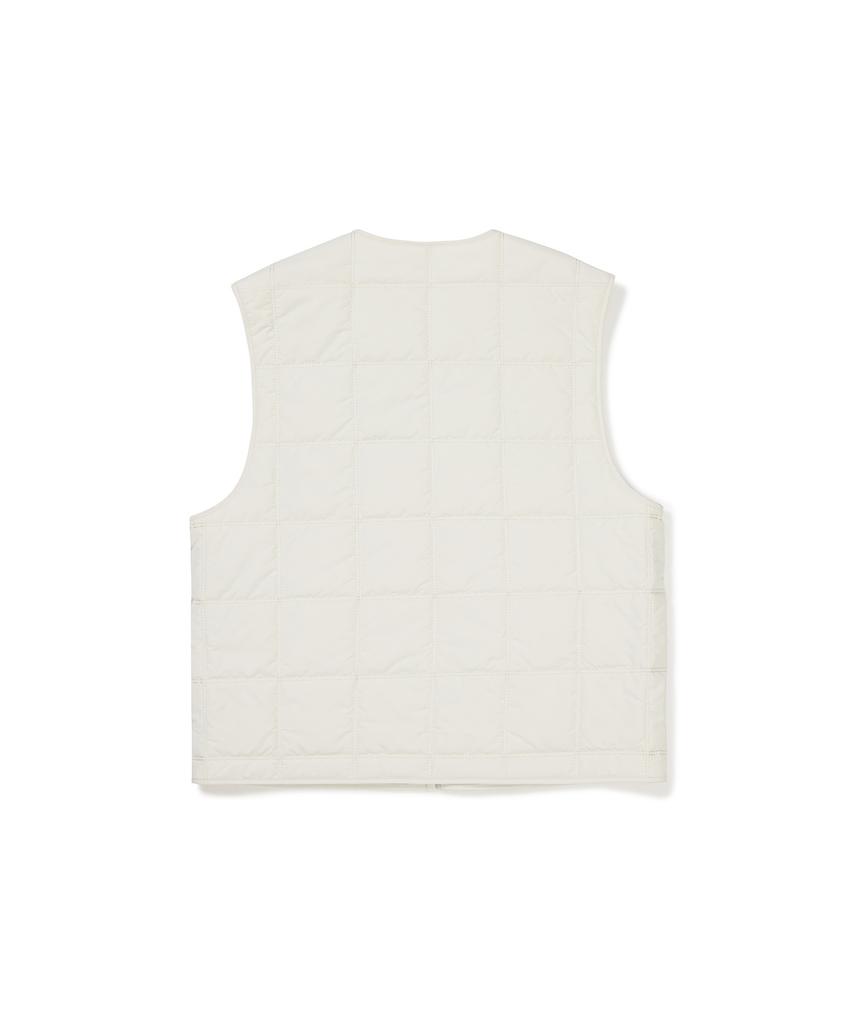 Iey Cross Quilting Vest Ivory