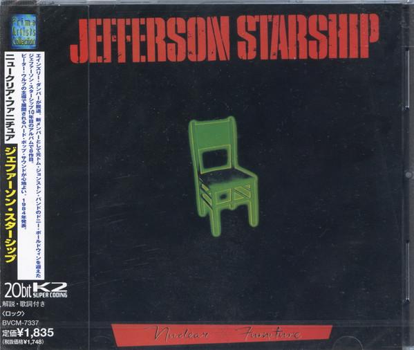 

CD JEFFERSON STARSHIP - nuclear furniture BVCM7337 BMG 1998 Japan ObiRock Used