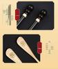 Pterocarpus Santalinus Premium Brass Shoehorn with Long Handle - Easy Lift for Pregnant Women