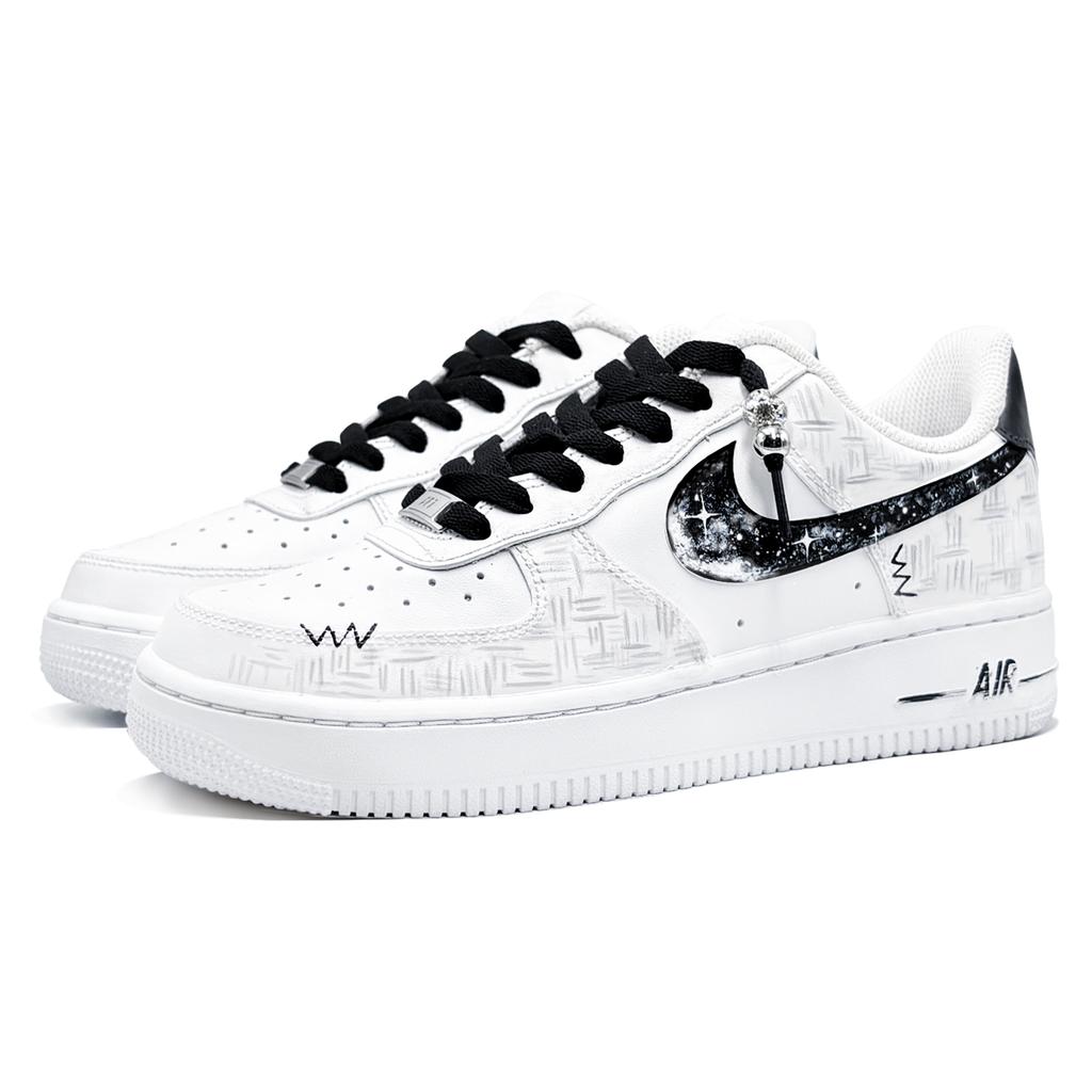 Nike Air Force 1 Galaxy Little Fragrance, First Culture CH Abrasion Resistant Slip Resistant Low Top Skateboard Shoes DD8959-100(TeamTwo-)