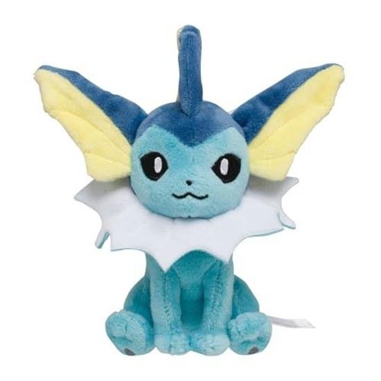 Pokémon Center Original Plush Toy Fit Vaporeon 15146.5 (HWD cm)