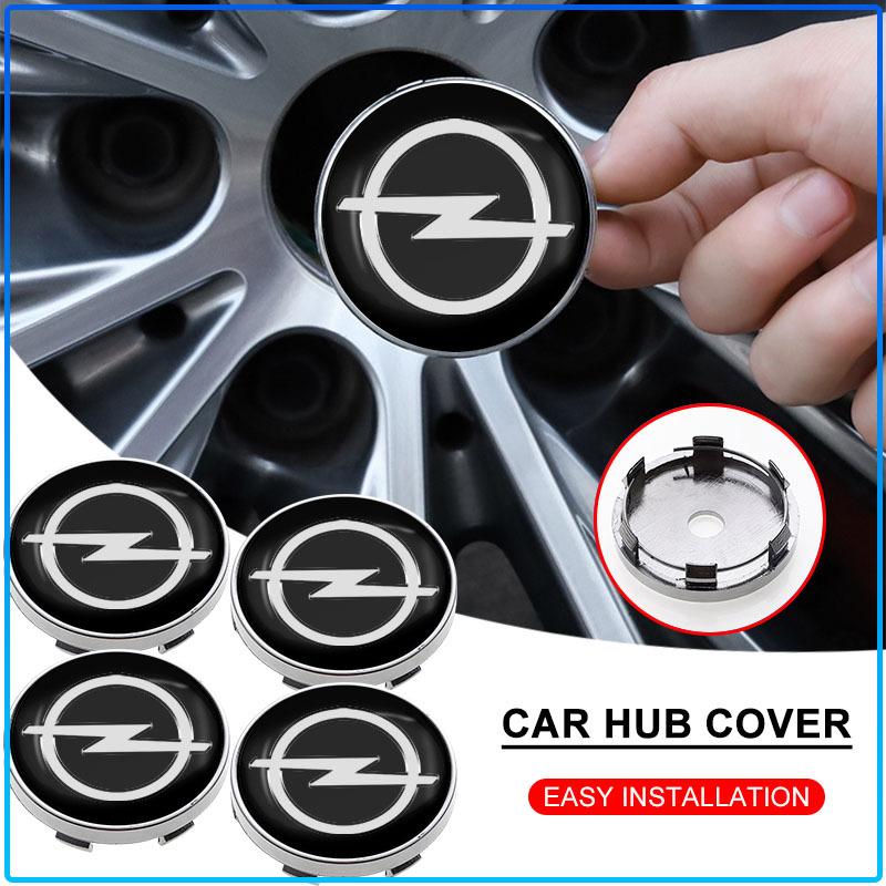 4PCS 56 60mm Car Styling Wheel Center Hub Caps Rim Cover Badge Emblem Sticker For Opel Astra H G J Insignia Mokka Zafira Corsa Vectra B C D