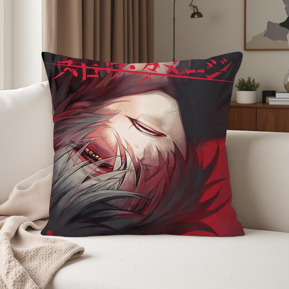 

Game Slow DDamage Towa Pillow Case Suitable For Bedrooms Living Rooms Cars Home Decoration 30cmx30cm