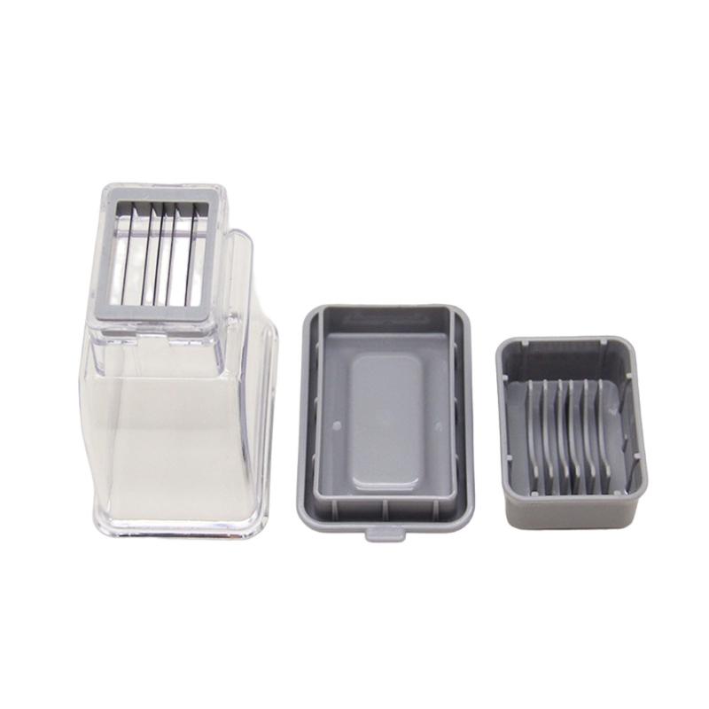 Efficient Garlic Mincer Garlic Silcer Stainless Steel Kitchen Utensils Garlic Crusher Garlic Cutter Suitable for Garlic