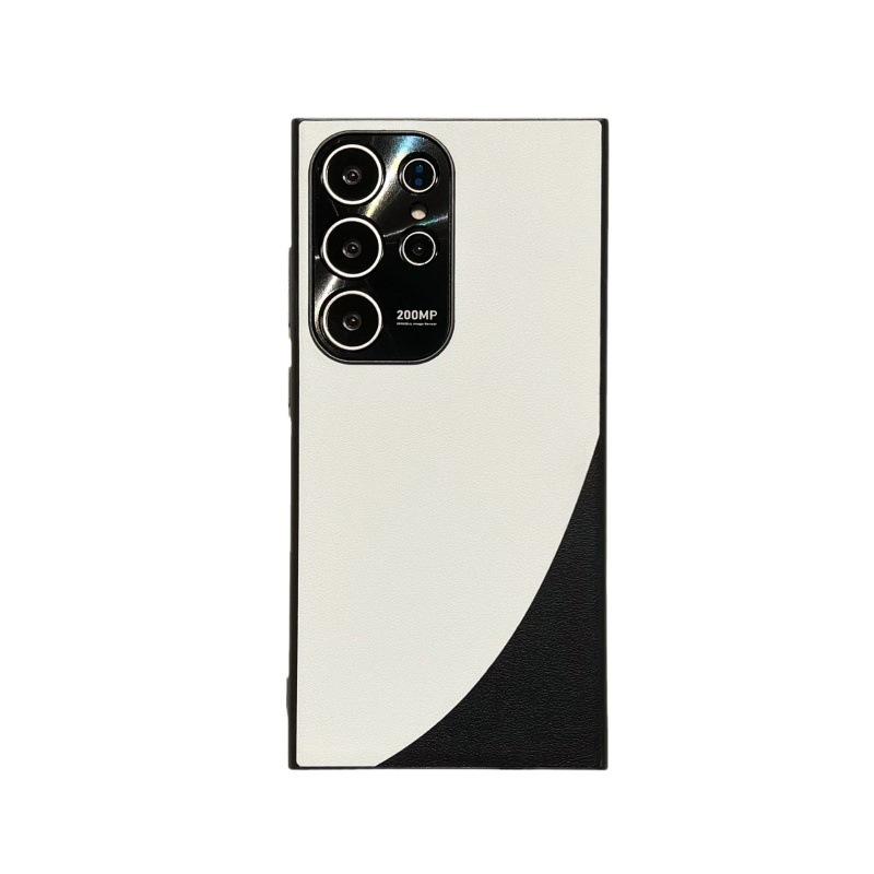 Samsung S11ultra mobile phone case plain leather color matching S11ultra lens all-inclusive S11 + anti-drop protective case