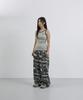 Tansanmageunesyum Studded Sweatpants (Camo Grey)