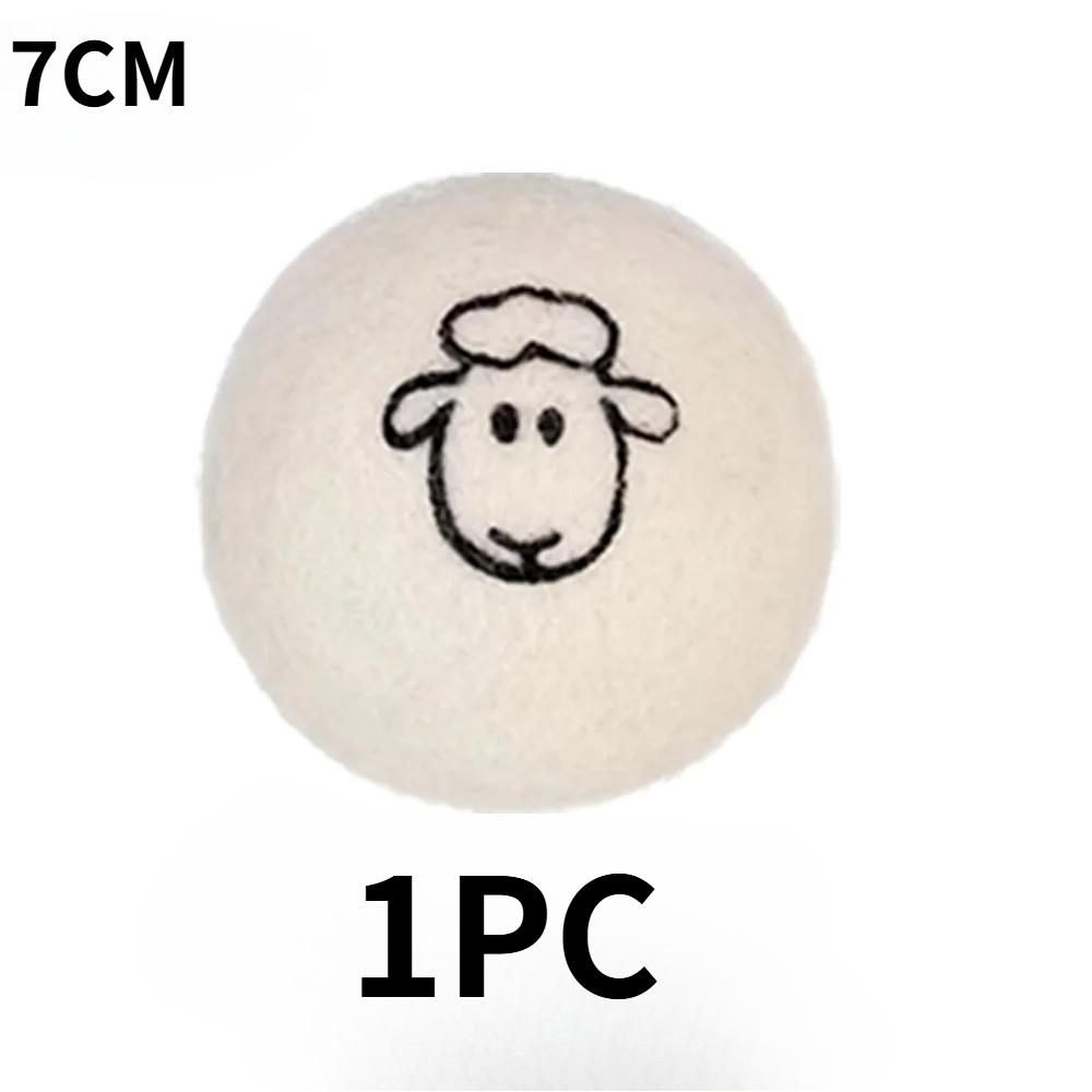 Household Wool Dryer Ball Reusable Washing Machine Quick-Dry Anti-Tangle Laundry Ball Clothe Softener Antistatic Cleaning Gadget