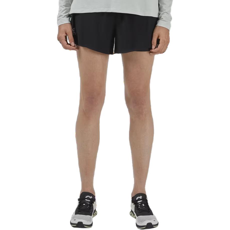 

On Running Solid Color Casual Sports Shorts Women shorts Black 1WE11950553 XL