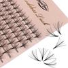 Goddess 9D/13D Premade Wispy Fan Lashes Russia Volume Fans Eyelash Extension Individual Sandwich Faux Mink Eyelashes  Cluster