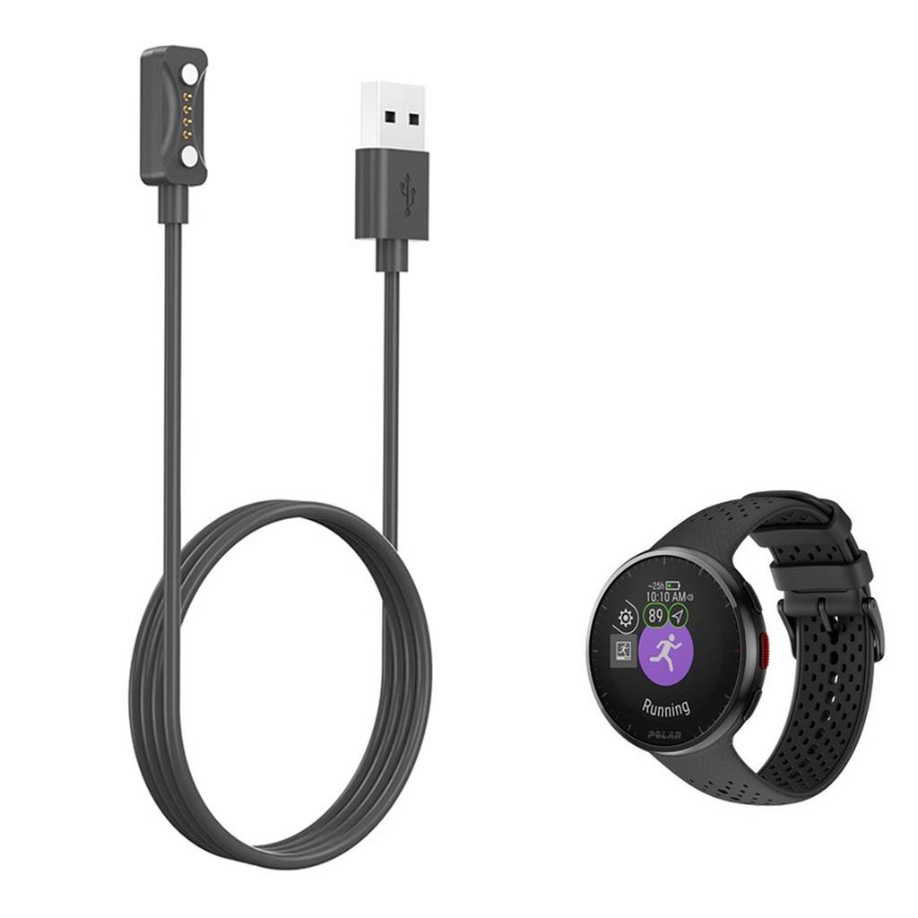 Adaptor Încărcător Smartwatch 4 Pini Cablu de Încărcare USB Încărcător de Alimentare pentru Smartwatch Polar ignite 3