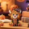 Cow Figurine Halloween Pumpkin Hat Cow, Halloween Decoration , Home Garden Kitchen Work Tiered Pallet Table Decoration