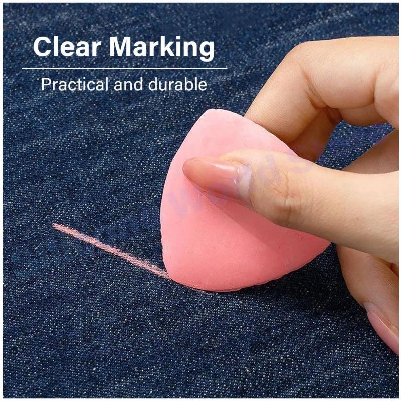 Erasable Fabric Tailor Chalk Set | Multicolor Sewing Pattern Marking Tool, Clothing Patchwork DIY Needlework Accessories In Box