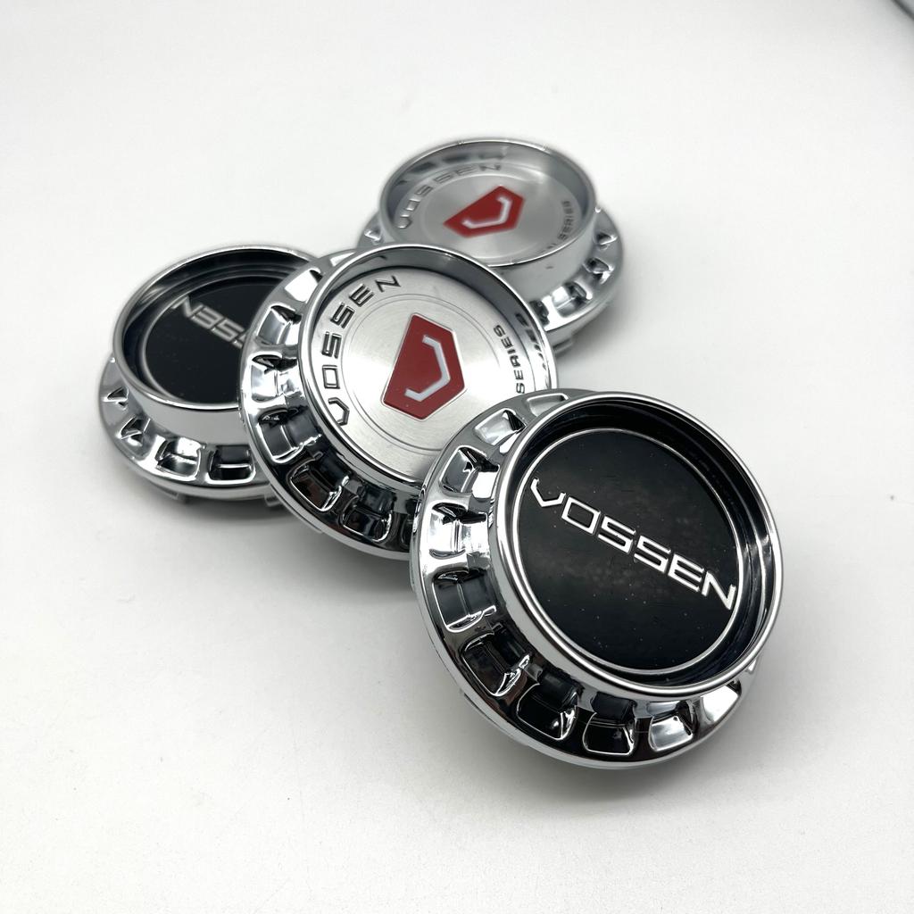 4Pcs 67mm Car Wheel Center HubCap K67 Flower High Cover For 45mm VOSSEN PRECISION SERIES Badge Sticker Auto Modiified Accessorie