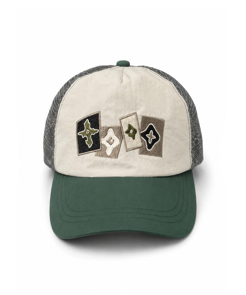 NOT4NERD Fragment Symbol Mesh Running Cap - Green