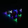 Mini Mini LED Licht Schlüsselanhänger Bunte Taschenlampen Schlüsselanhänger Lampe Elektronischer Licht Schlüsselanhänger Geschenkidee