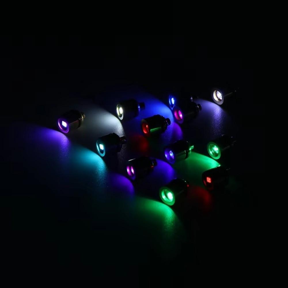 Mini Mini LED Light Keychain Colorful Flashlight Keychain Lamp Electronic Light Keyring Gift Idea