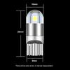 2/4/10PCS T10 W5W White/ICE Blue/Red/Blue/Amber LED Bulbs 194 168 Car LED Clearance Parking Lights Lamps 6000K Samsung Chips