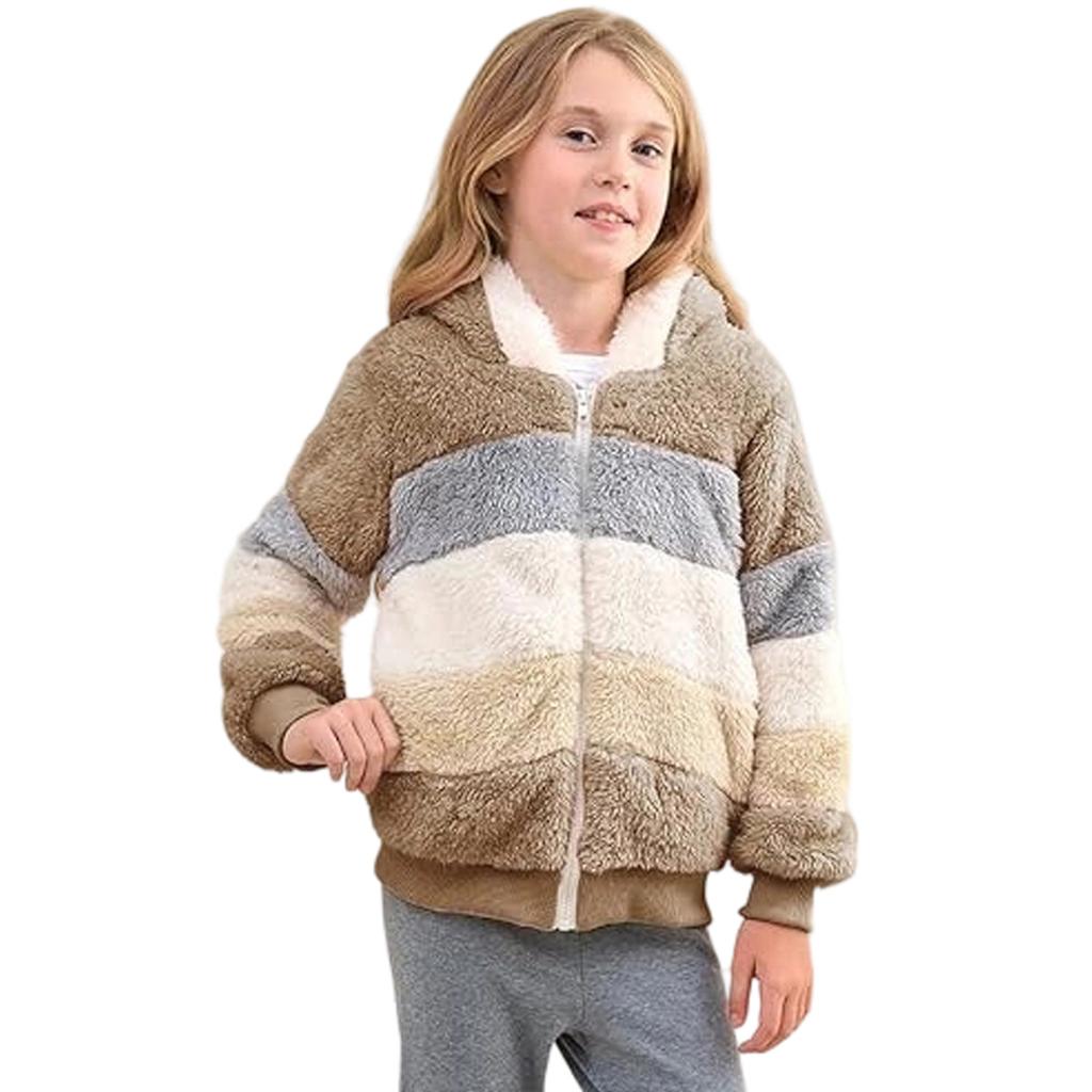 Children's Fashionable Casual Hooded Down Jacket