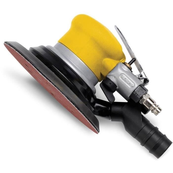 Ponceuse vibrante pneumatique powerplus - ø150mm - powair0013