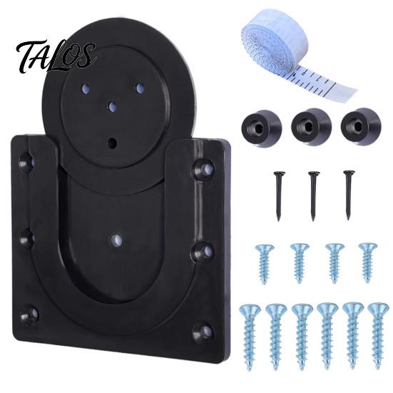 Dartboard Mounting Accessories 1 Set Wall Bracket with Ruler Foot Pad Nail Long Balanced Mount Short Screw Professional Universal Hanging Holder