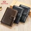 Leather Wallet Rfid Anti-theft Brush Casual Retro Men's Card Position Card Bag Change Bag Large Capacity Men's Wallet