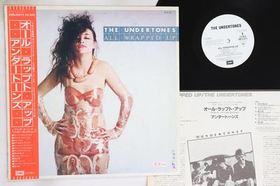 LP Record UNDERTONES  All Wrapped Up EMS81675PROMO EMI 1983 Japan Obi Rock Used