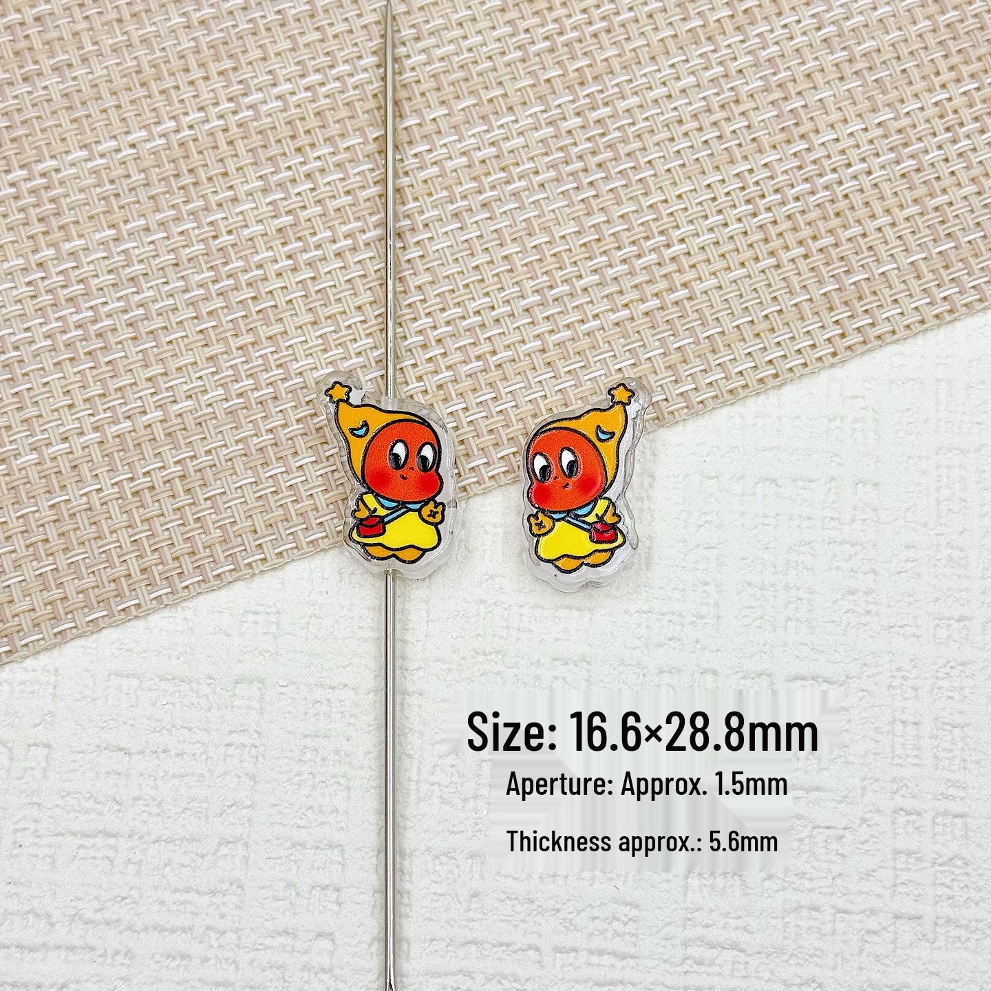 Cartoon Star Acrylic Bead Phone Chain & Necklace Accessories Single Price