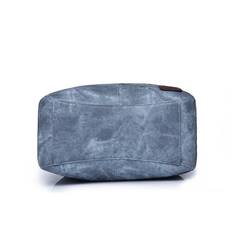 Mammaveske Stor Kapasitet Tote Bag Dame Skulderveske Ensfarget Crossbody-veske