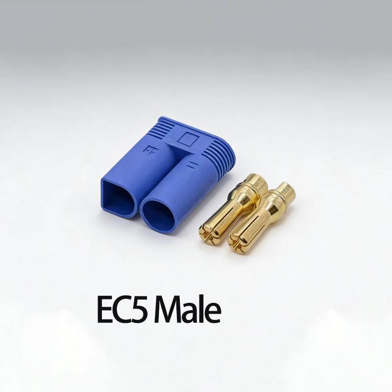 

1PCS EC5 Connector Waterproof Cap Male/Female Plug With 15/30/50cm Extension Power Cord Car Model Airplane Emergency Start Cable