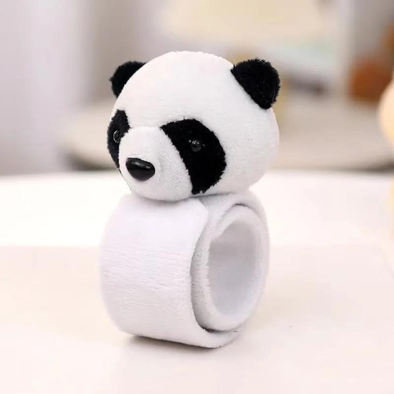 Cute Cartoon Panda Snap Bracelets Panda Girl Hair Band Children's Bracelet Creative Children's Toy Children's Gift